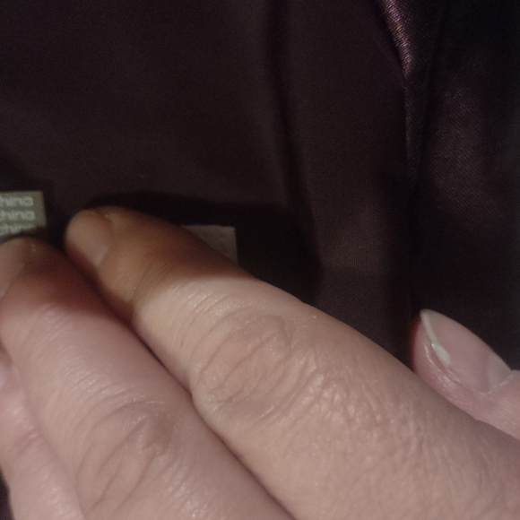 Woman's Calvin Klein purple puffer zip up quilted vest size medium - Picture 4 of 10